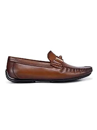 Moccasins With Metal Buckle